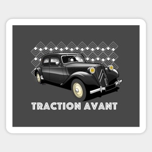 Traction Avant transparent illustration Sticker